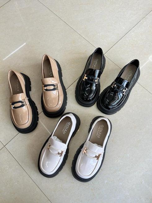 Thick Chunky Platform Loafers